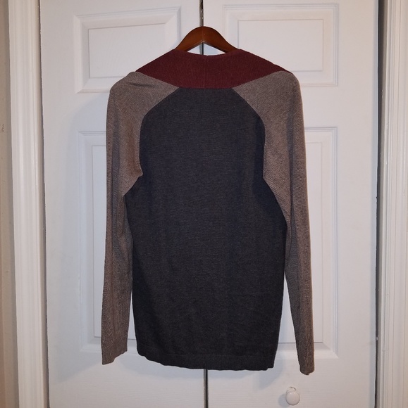 BeLa NYC Tri Color Teddy Cardigan - Picture 2 of 4